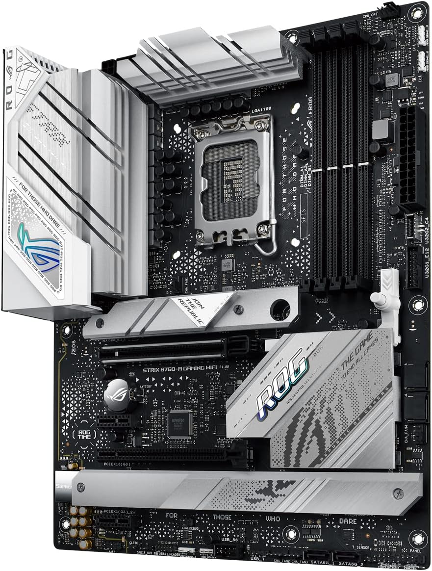 ASUS ROG STRIX B760-A GAMING WIFI Mainboard Sockel Intel LGA 1700 (Intel B760, ATX, DDR5 Speicher, P