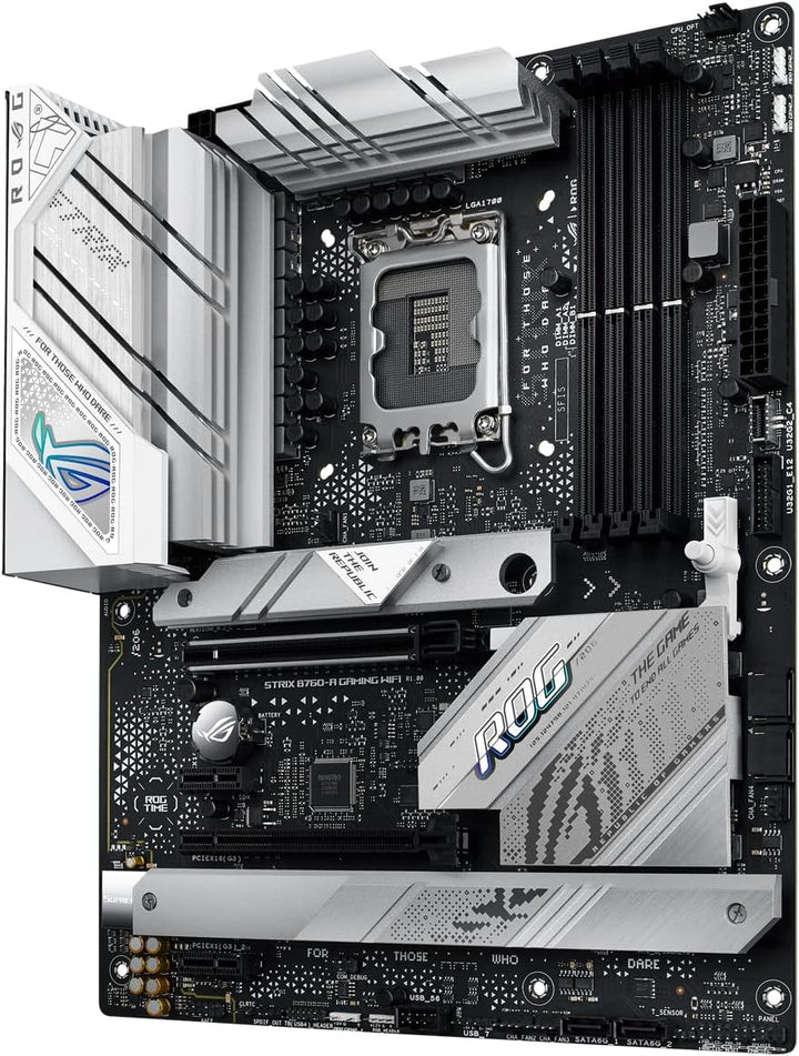 ASUS ROG STRIX B760-A GAMING WIFI Mainboard Sockel Intel LGA 1700 (Intel B760, ATX, DDR5 Speicher, P