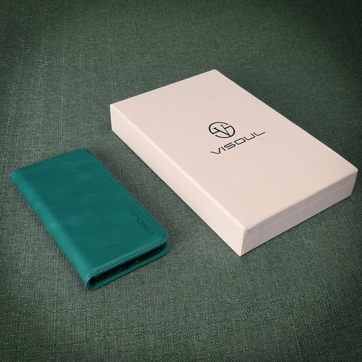 VISOUL iPhone SE 2022/2020 Hülle, iPhone 8/7 Handyhülle,Stossfeste Schutzhülle [Erstklassiges Rindsl