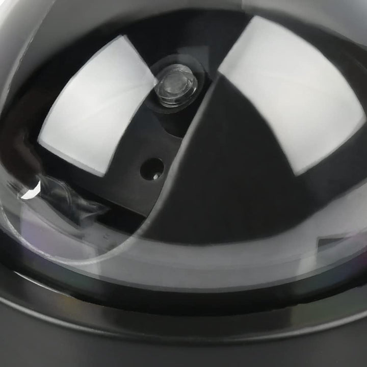 DODUOS 4 Stück Dummy Sicherheits Dome Kameras, Attrappe Kamera CCTV Dummy Überwachungskamera mit Rot