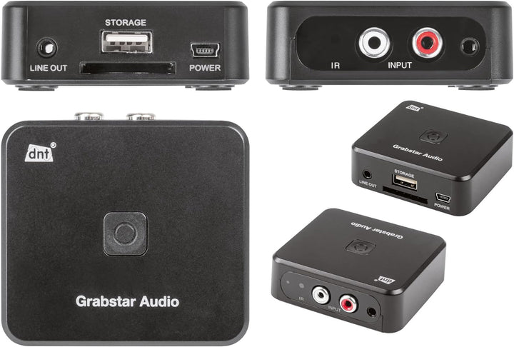 dnt Audio-Digitalisierer Grabstar Audio, Konvertieren Sie Ihre analogen Aufnahmen ins digitale MP3-F
