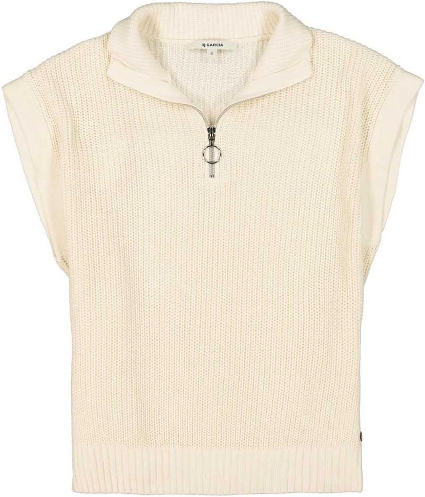 Garcia Damen Pullover XXL Whitecap, XXL Whitecap