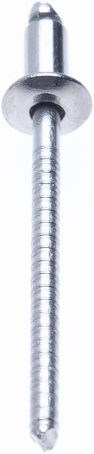 3.2mm x 8mm Blindniete von Keple, Blinde Pop-Nieten, 500 Stück – Edelstahlnieten für Metall,Blindnie