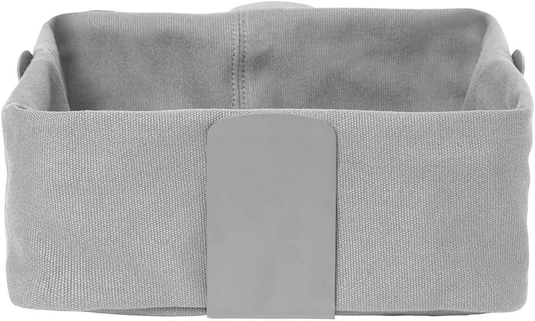 Blomus -DESA- Brotkorb Size L, dezenter Grauton, harmonische Optik, 26 x 26 cm, Farbe Sharkskin (642