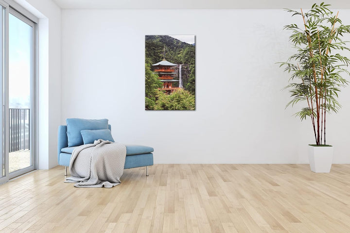 deyoli Schreinturm in atemberaubender Natur Format: 100x70 als Leinwandbild, Motiv fertig gerahmt au