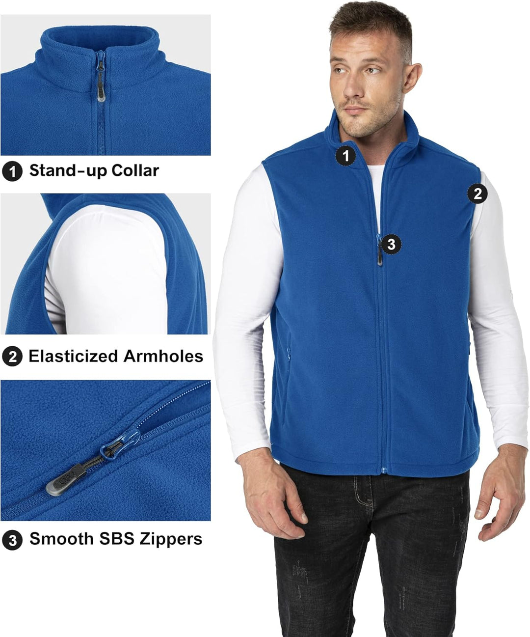 33,000ft Weste Damen Outdoor Leichte Softshell-Weste Ärmellose Jacke Winddichte Fleece Damenweste fü