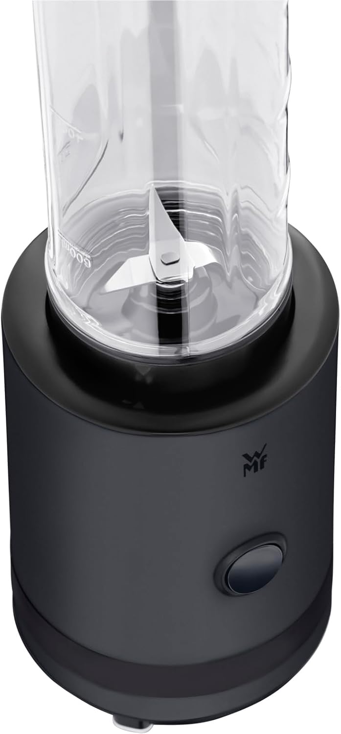 WMF Küchenminis Smoothie-to-go, Mini Standmixer mit zwei Mix-/Trinkbehältern 0,6l, Mixer Hochleistun
