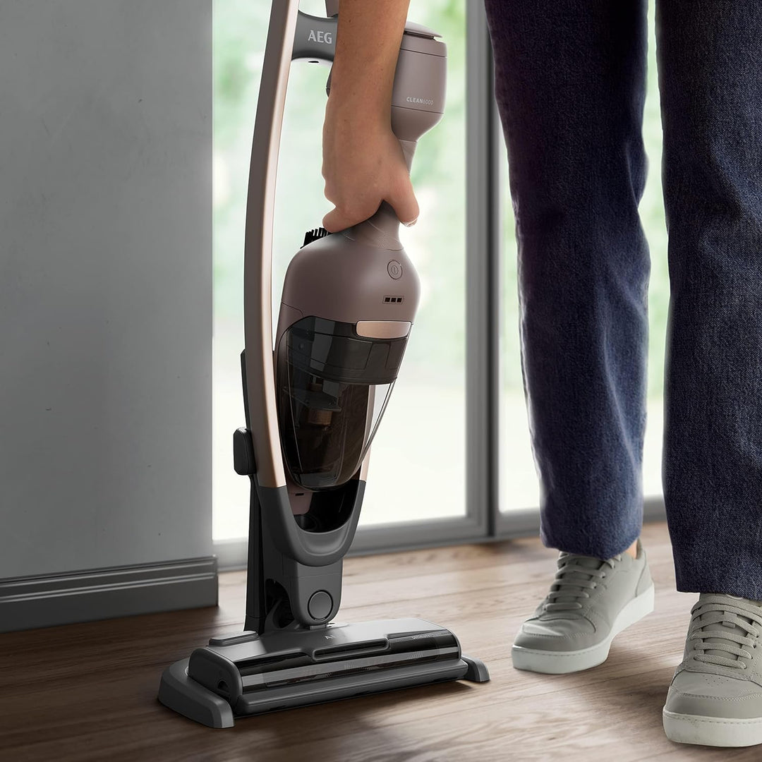 AEG CLEAN 6000 AS62A252XN Akku Staubsauger kabellos/stielstaubsauger beutellos/leise/handstaubsauger