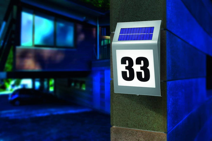 esotec Solar Hausnummernleuchte "Style" 102031