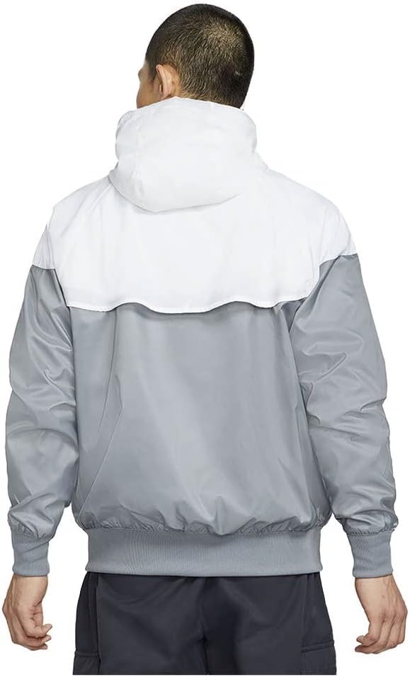 Nike Herren Sportswear Windrunner Jacke XS Smoke Grey/White/Smoke Grey/Bl, XS Smoke Grey/White/Smoke