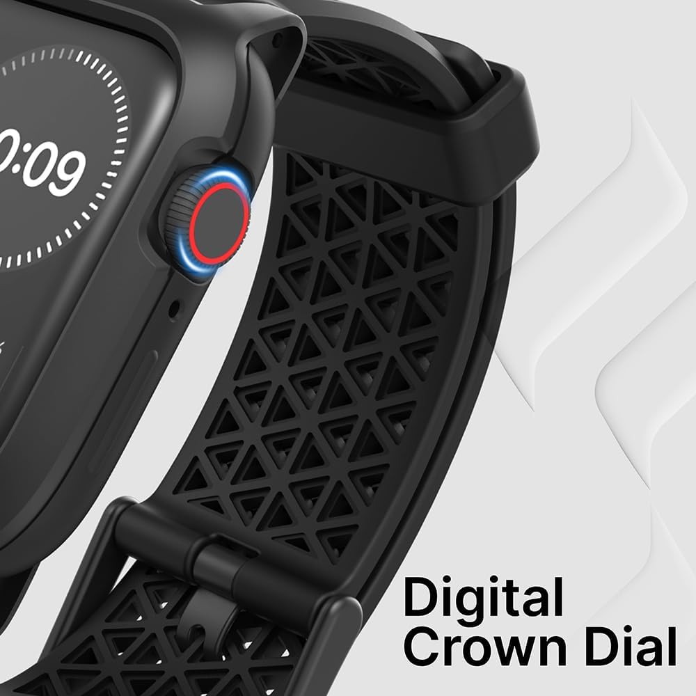 Catalyst Gehäuse für Apple Watch Serie SE 2022, Series 6, 5, und Serie 4, 44 mm, Schnallenverschluss