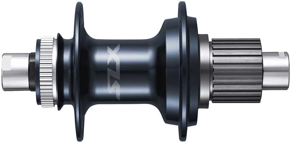 Shimano Unisex – Erwachsene SLX Kasseten-Hinterrad Nabe, Schwarz, 34 Loch