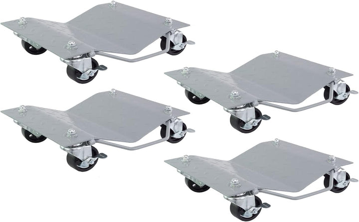 Trutzholm Rangierhilfe Rangierroller Wagenheber für PKW 4 Stück