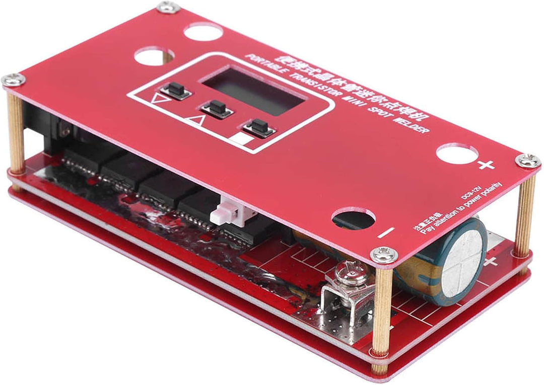 Mini-Punktschweissgerät, tragbarer Transistor-Punktschweissgerät, kann Batterie, Kondensator, mehrer