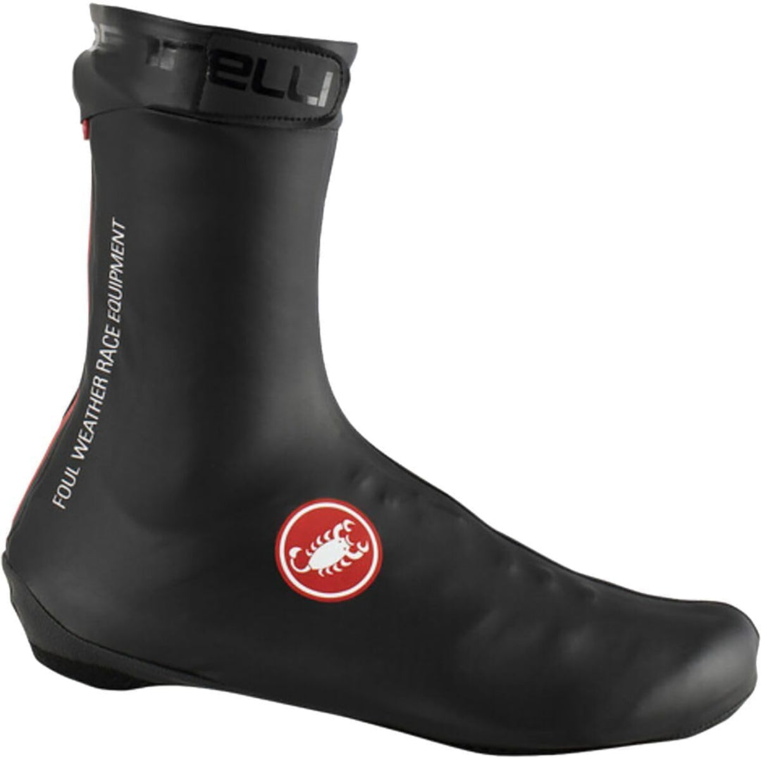 castelli Men's PIOGGIA 3 SHOECOVER Shoe Covers, Black, XXL