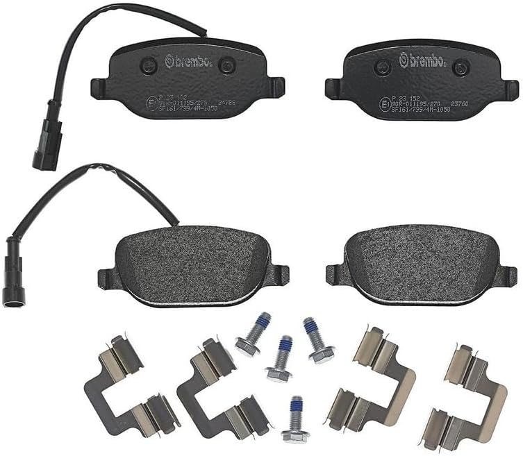Brembo P23152 Hintere Bremsbeläge, Anzahl 4