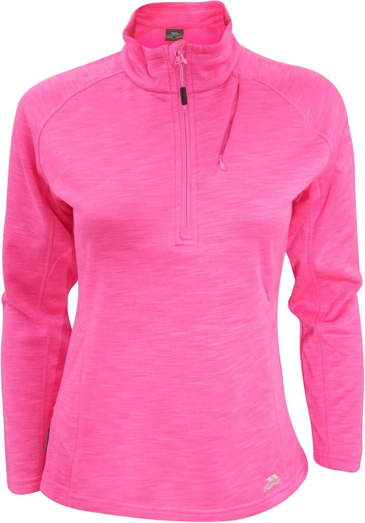 Trespass Damen Fair Ford Fleece XS Bordeaux Meliert, XS Bordeaux Meliert