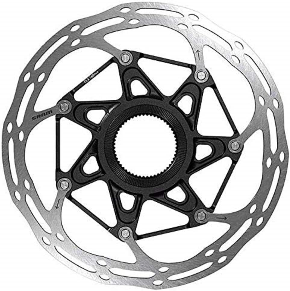 SRAM Rotor Centerline 2 Piece Centerlock Rounded Ø 180mm Schwarz, Ø 180mm Schwarz