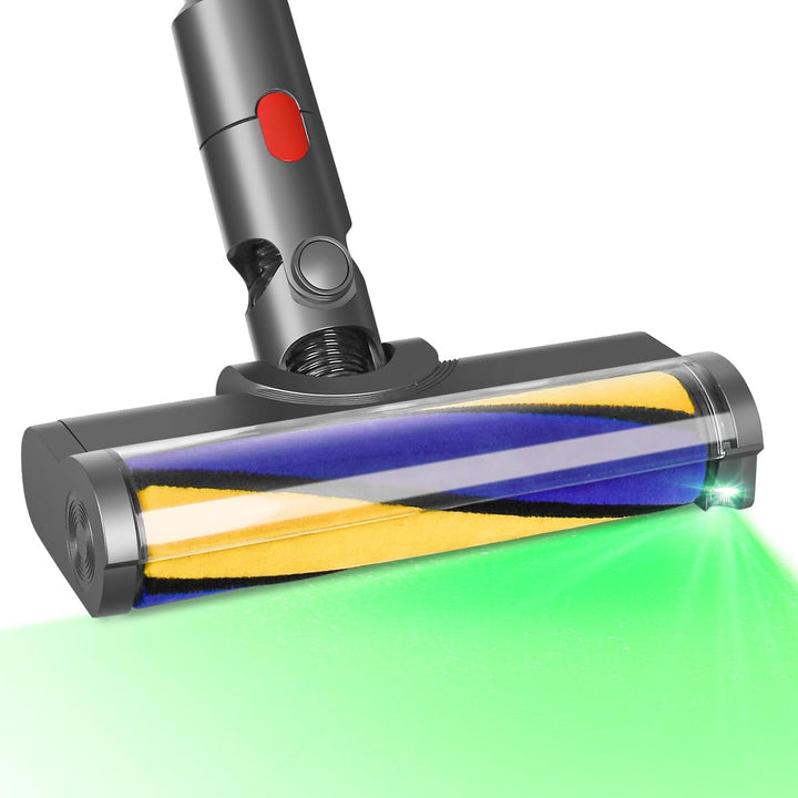 DrRobor Softwalze Bodendüse für Dyson V10 V11 V15 V7 V8, Elektrischer Soft Roller Bürste Aufsatz mit