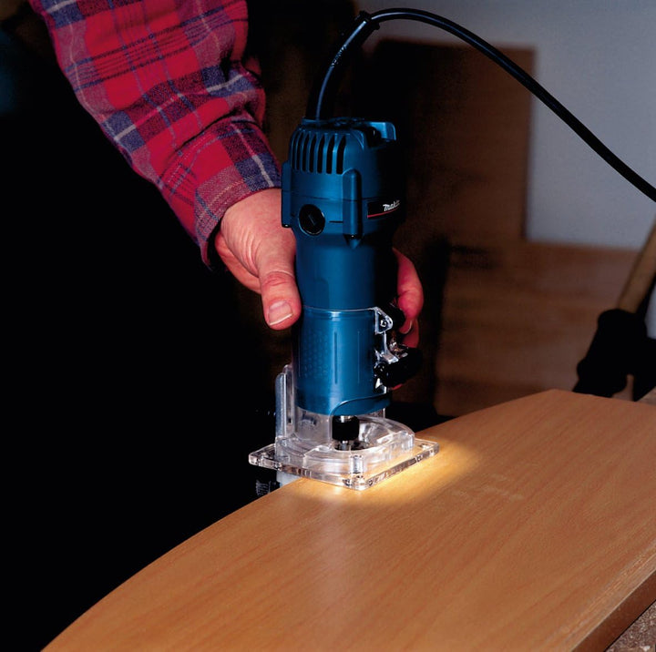 Makita 3708FCJ Einhandfräse 500 W, 32 x 420 mm