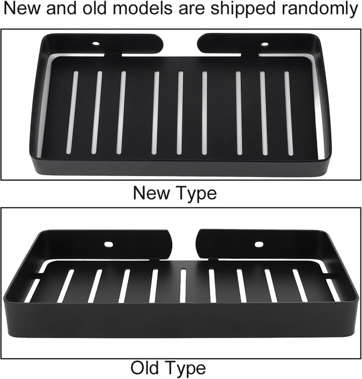 Bad-Regal-Lagerung, Wandhalterung Edelstahl Halter Abflussregal Regal, Combo Organizer Korb für Bad