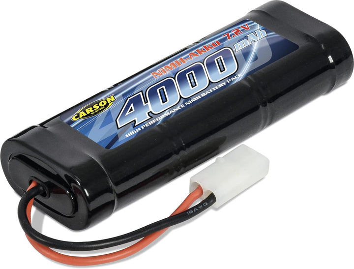 Carson 500607013 Expert Charger NiMH Compact 4A Lade Set - Einstellbare Ladegeschwindigkeit, Leistun