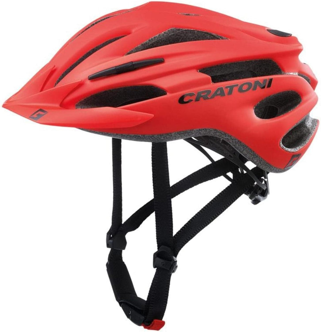 Cratoni Pacer Fahrradhelm 54-58 Rojo, 54-58 Rojo