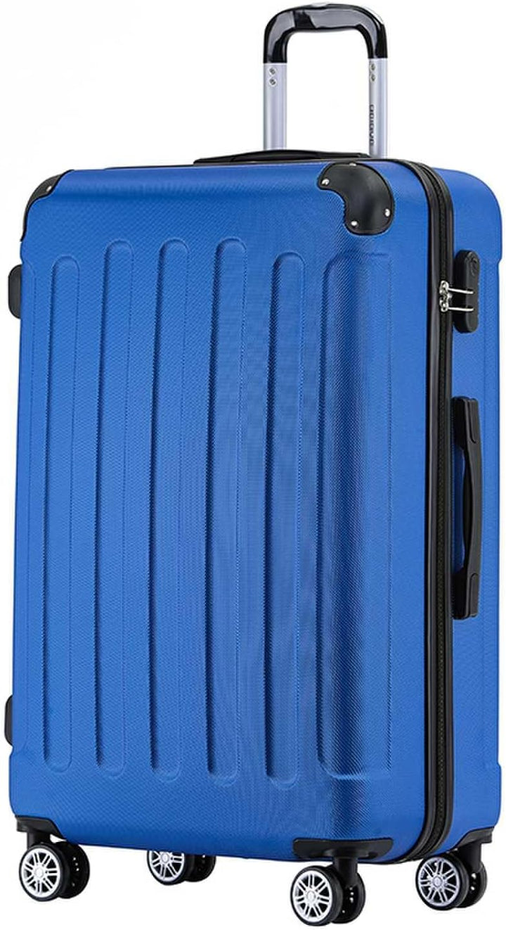 BEIBYE Zwillingsrollen Hardcase Reisekoffer Koffer Trolleys Hartschale in XL-L-M in 14 Farben (Diamo