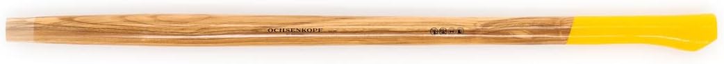 OCHSENKOPF Ersatzstiel für Spaltbeil, Stiel aus Eschenholz, 900 mm, 555 g, Knauf, Forstwerkzeug, OX