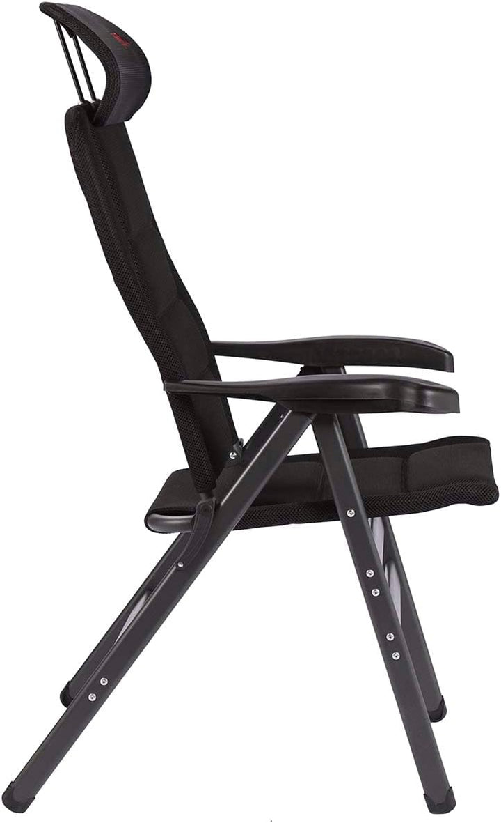 Crespo Chair, Aluminium, Schwarz, Einheitsgrösse, Schwarz