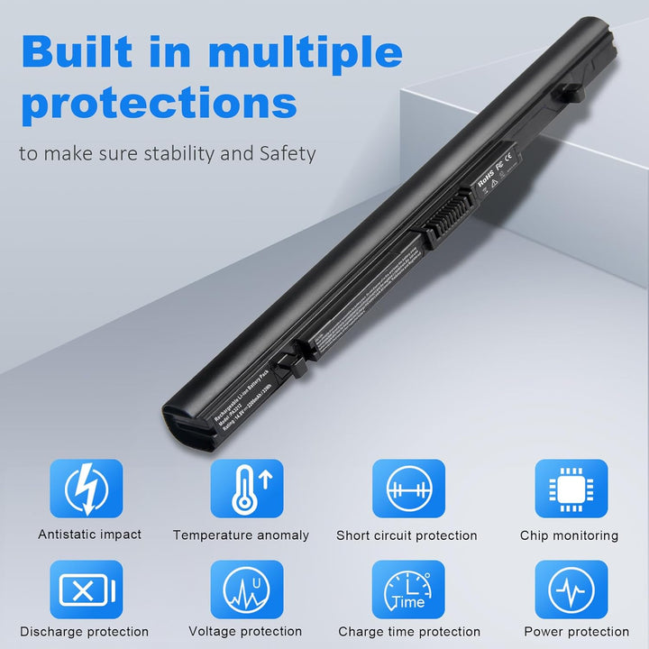 ASUNCELL Laptop-Batterie PA5212U-1BRS PABAS283 für Toshiba Tecra A40 A50 C40 C50 Z50 Toshiba Satelli