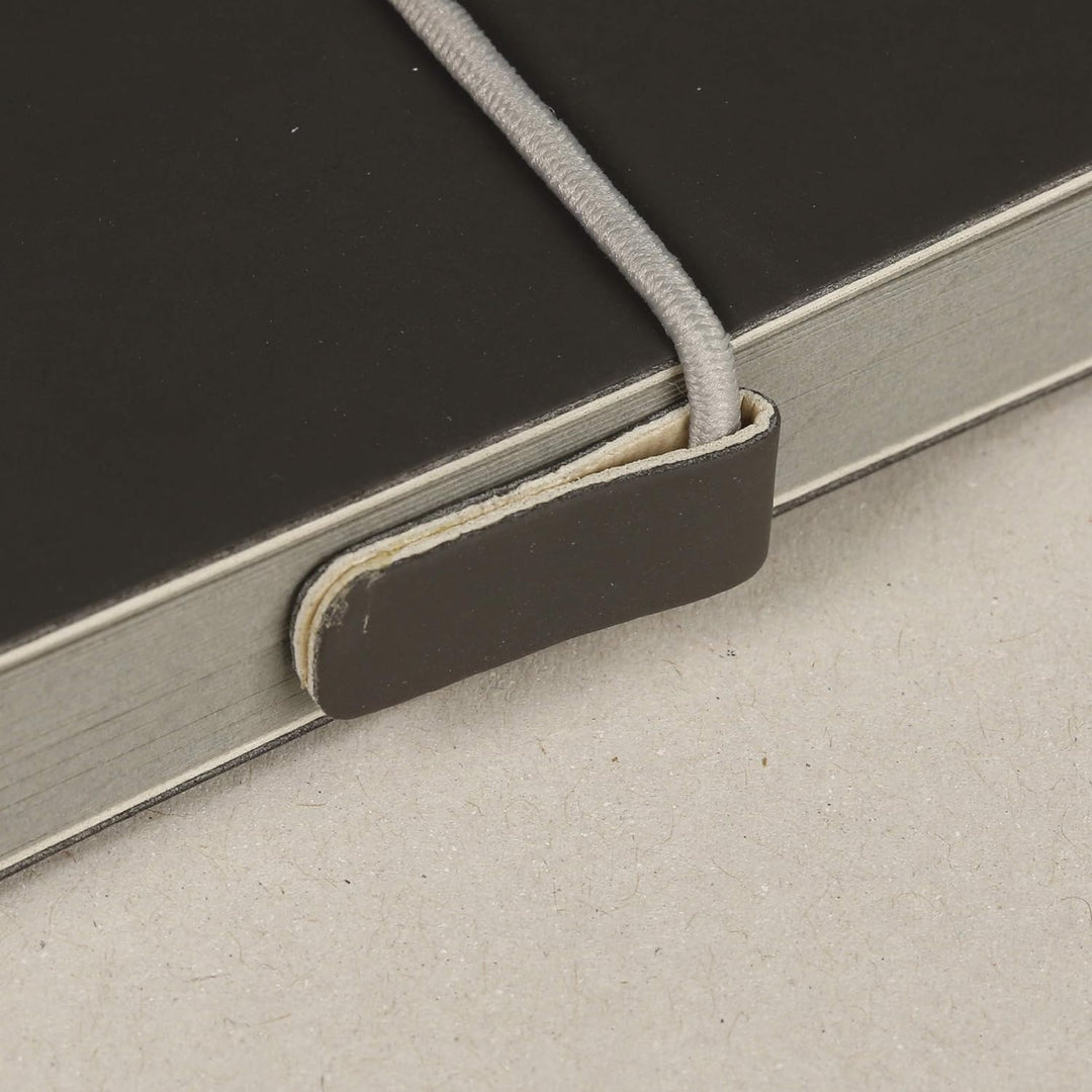 Clairefontaine 975438C - Skizzenbuch mit Fadenbindung, 64 Blatt Zeichenpapier PaintOn Grau 19x19 cm