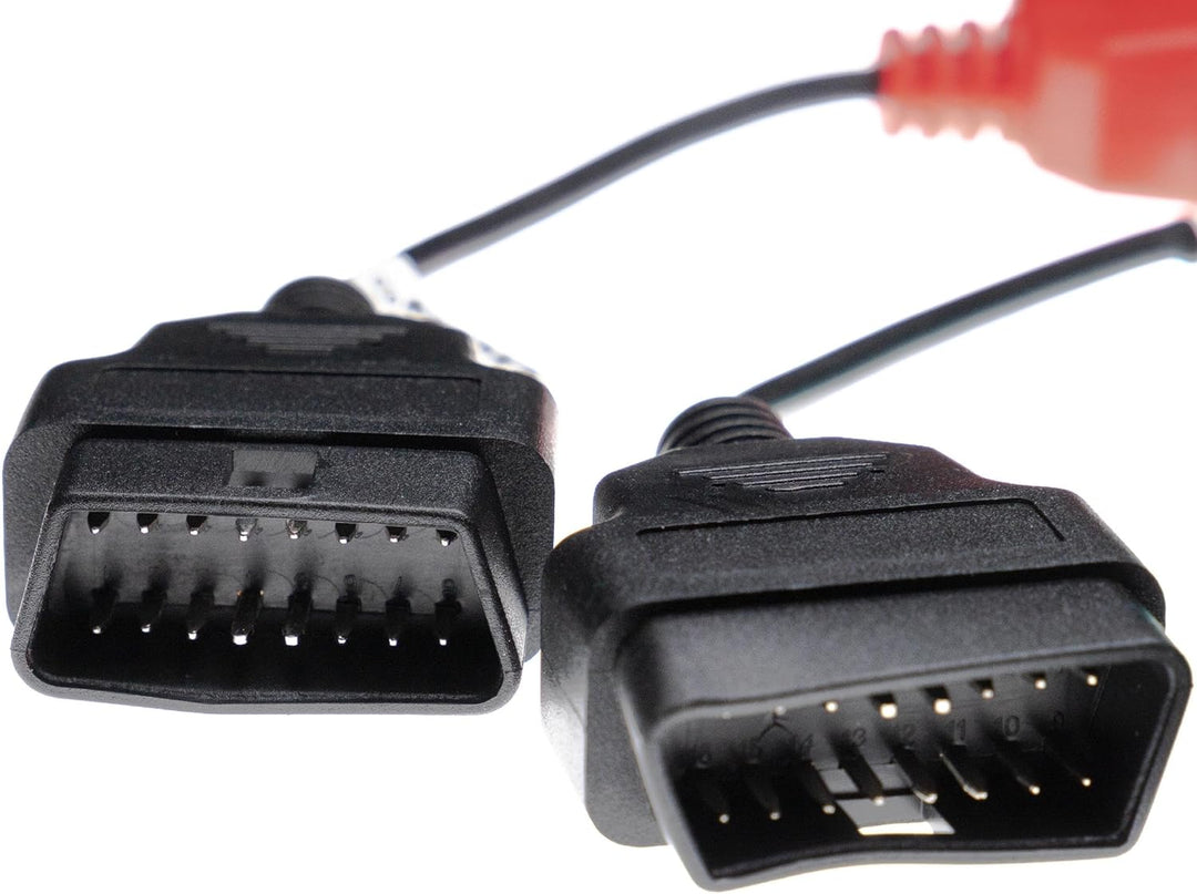 vhbw 4x OBD2 Adapter-Set 4-tlg. 16Pin-OBD1 auf OBD2 kompatibel mit Alfa Romeo Giulietta, MiTo, GT, G