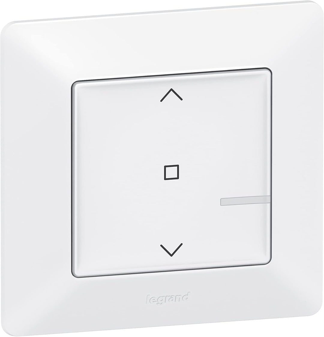 LEGRAND, Valena Life with Netatmo vorkonfiguriertes Funk-Set, Funk-Rollladenschalter + Funk-Wandsend