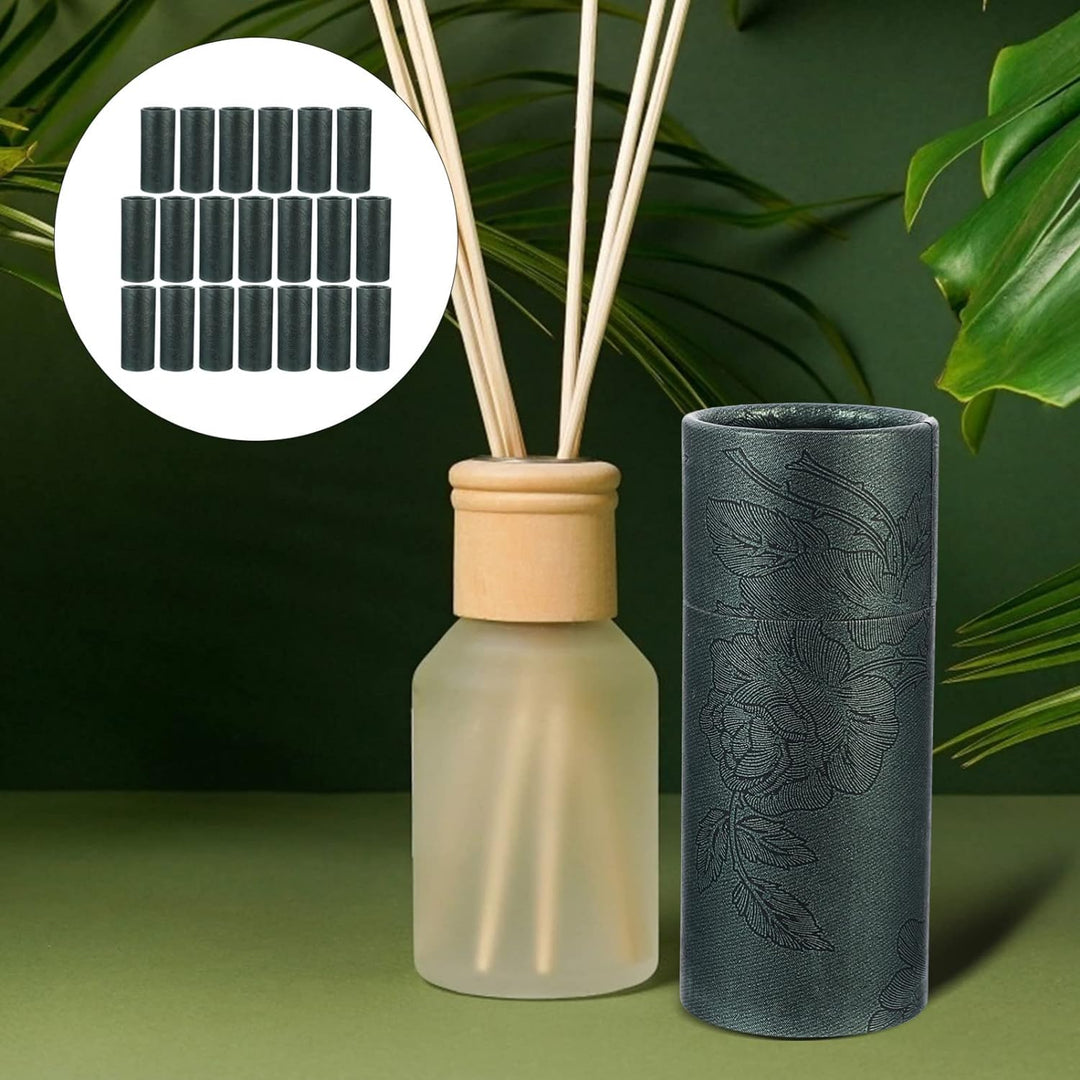 Ciieeo Kraftpapier Röhren Leere Kraftpapierdose Tube Kartons 20 ?therisches ?l Flasche Verpackungsbo