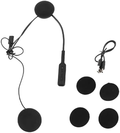 Helm Bluetooth-Headset, Motorrad Freisprech-Kopfhörer Anruf Kopfhörer Mikrofon Lange Standby-Bluetoo