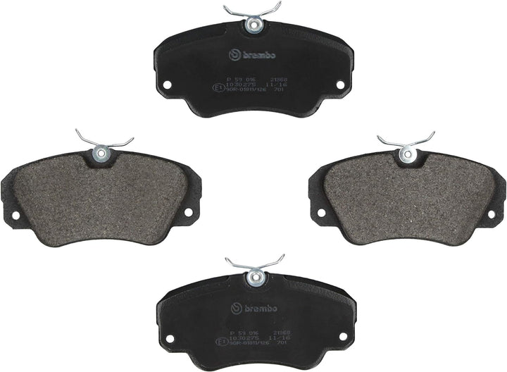 Brembo P 59 016 Bremsbelagsatz, Scheibenbremse - (4-teilig)