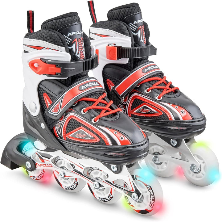 Apollo Super Blades, grössenverstellbare Inline Skates für Damen und Kinder, Inliner für Erwachsene,