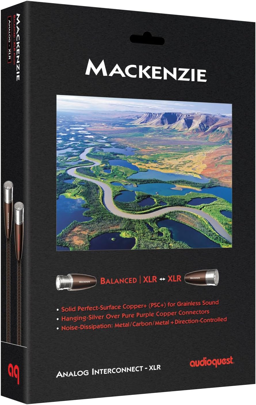 AudioQuest 0.75M PR Mackenzie XLR