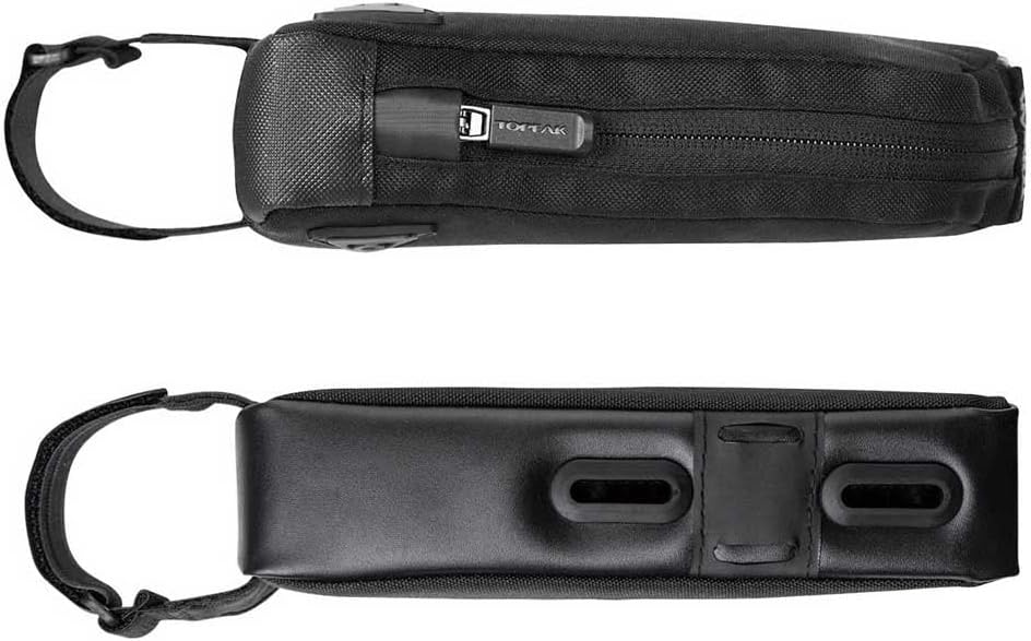 TOPEAK Unisex – Erwachsene Fastfuel Oberrohrtasche, Schwarz, 0,5L