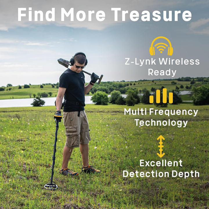 Garrett ACE APEX-Detektor mit 6 x 11 DD Viper-Suchspule, Z-Lynk-Kopfhörer, Pro-Pointer bei Z-Lynk un