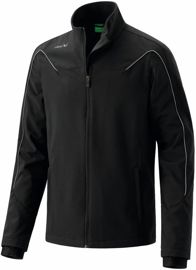 Erima Damen Jacke Shooter Softshell, schwarz/granite 48 schwarz/granite, 48 schwarz/granite