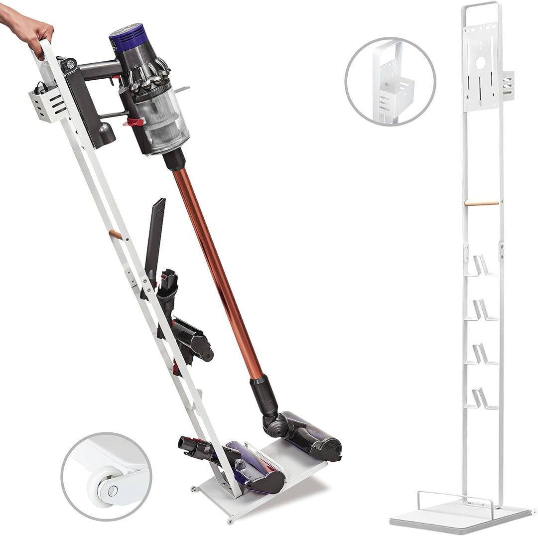 BRIAN & DANY Staubsaugerhalter, Ständer für Dyson V15 V12 V11 V10 V8 V7 V6, Halterung für Dyson Akku