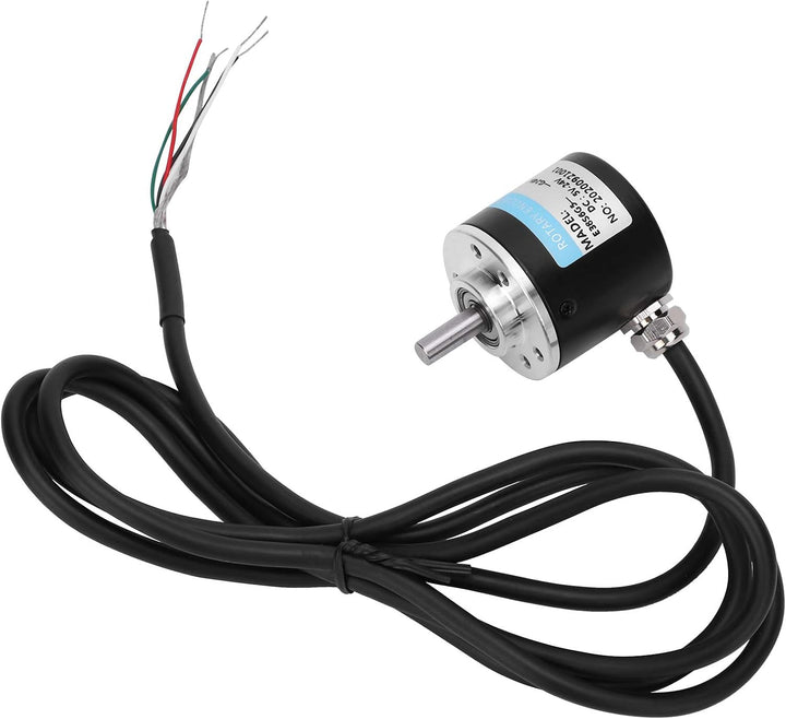 ABZ Dreiphasen-Encoder Photoelektrischer Encoder DC 5-24 V 3000-6000 U/min Vollwellen-Encoder für de