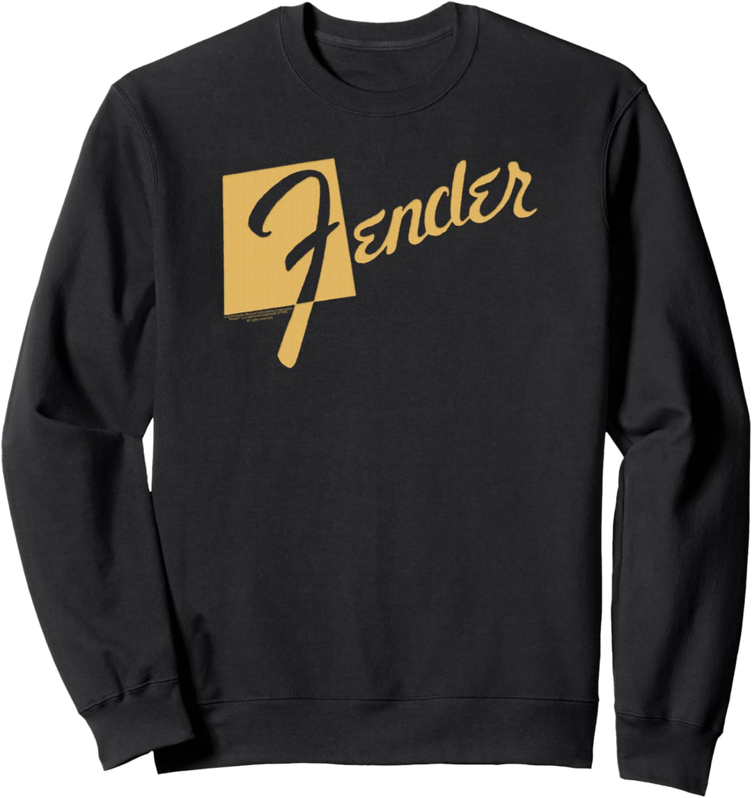 Fender Classic Retro Orange Logo Sweatshirt