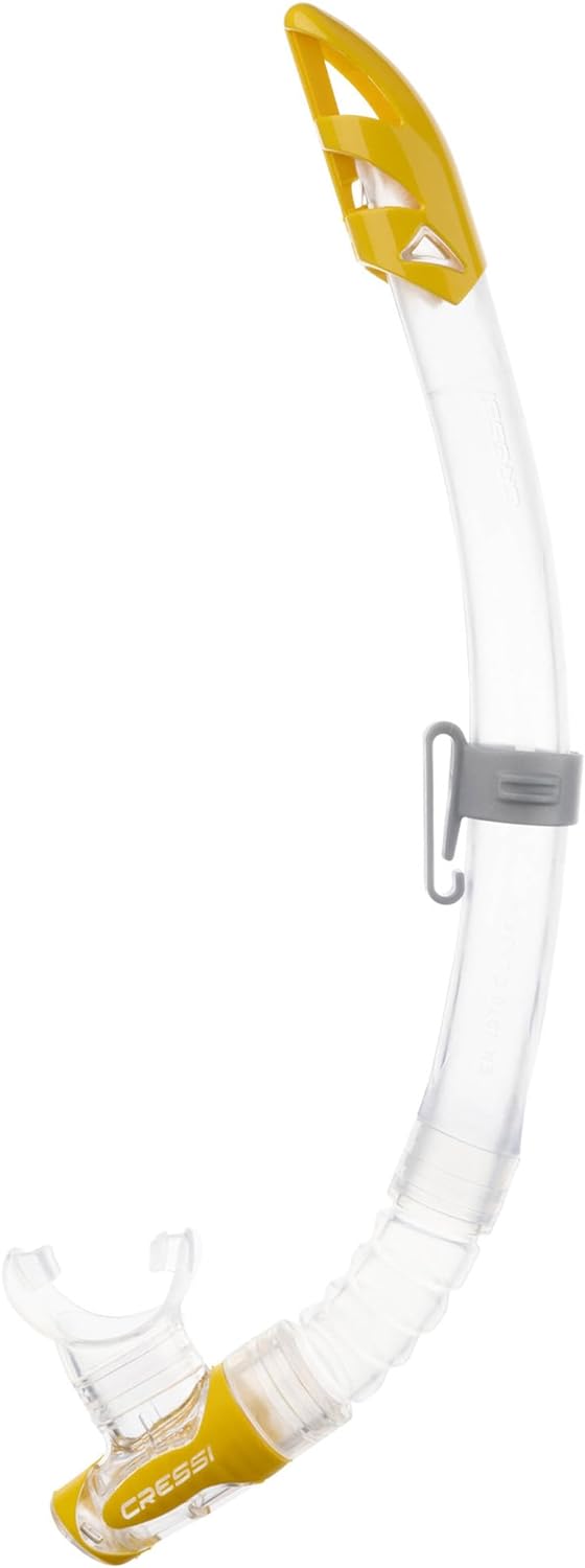 Cressi Schnorchelset Erwachsene Matrix Matrix & Gamma Klar/Gelb, Matrix & Gamma Klar/Gelb