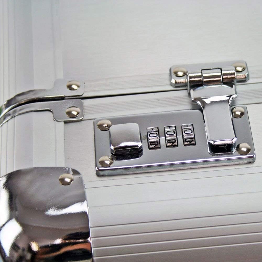 Bowatex Alukoffer Alu Trolley Aktenkoffer Pilotenkoffer Aluminiumkoffer 48 cm