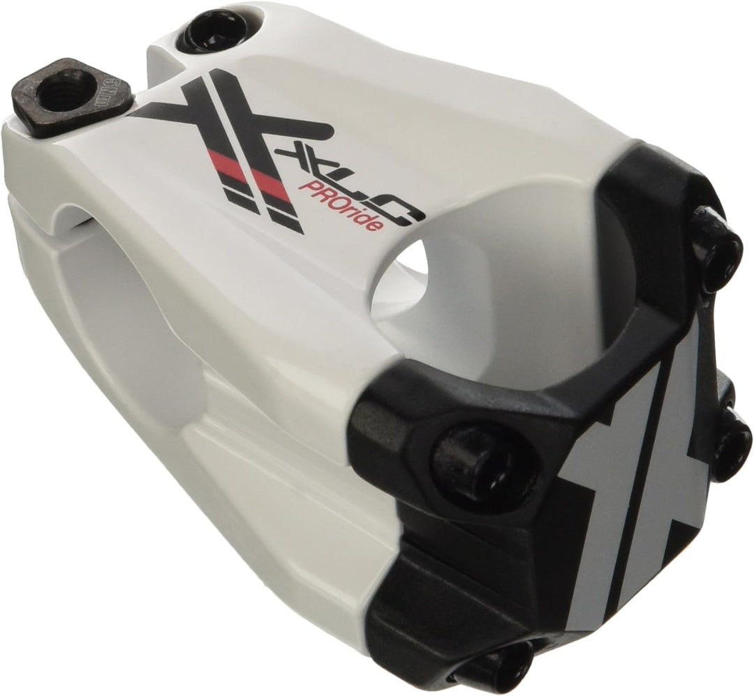 XLC Unisex – Erwachsene Pro Ride A-Head-Vorbau ST-F02, Weiss, Schwarz, One Size