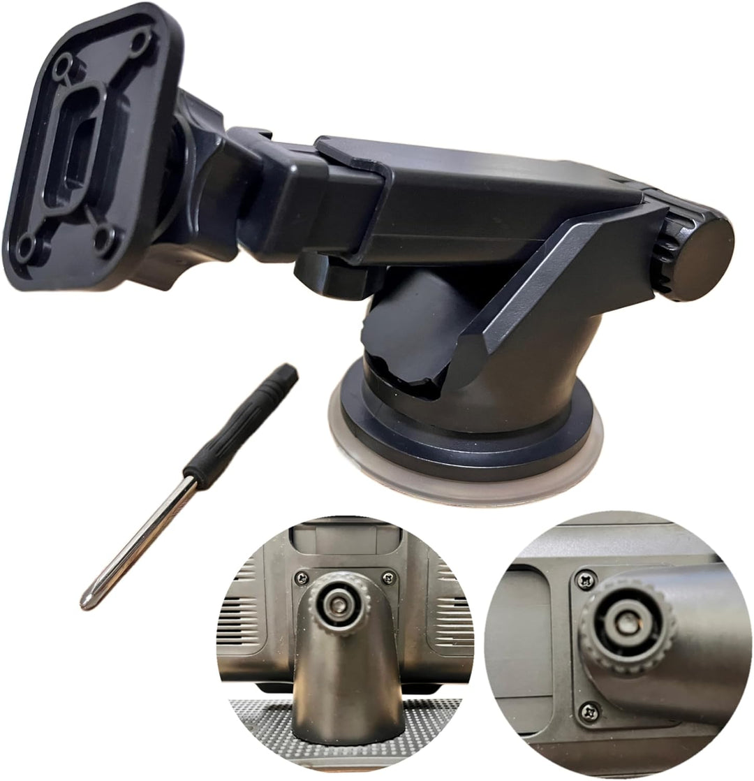 Epronic Flexibel Saugnapf Halterung für Carplay Tragbares Autoradio, Halterung Kompatibel mit Wirele