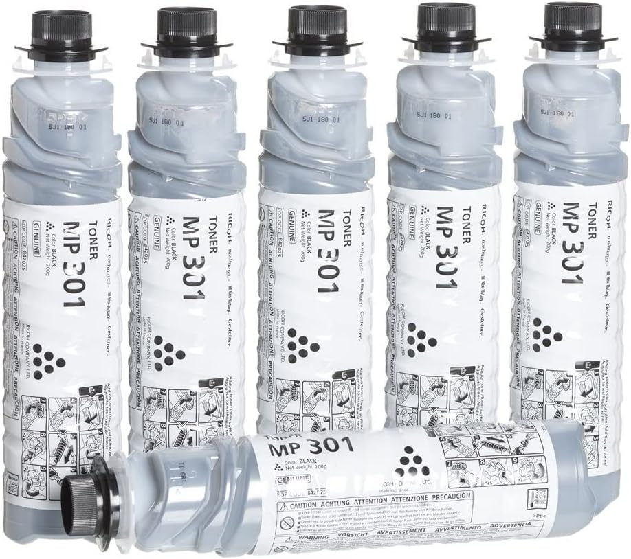 Ricoh Toner Black MP301E 8K sh, Gross